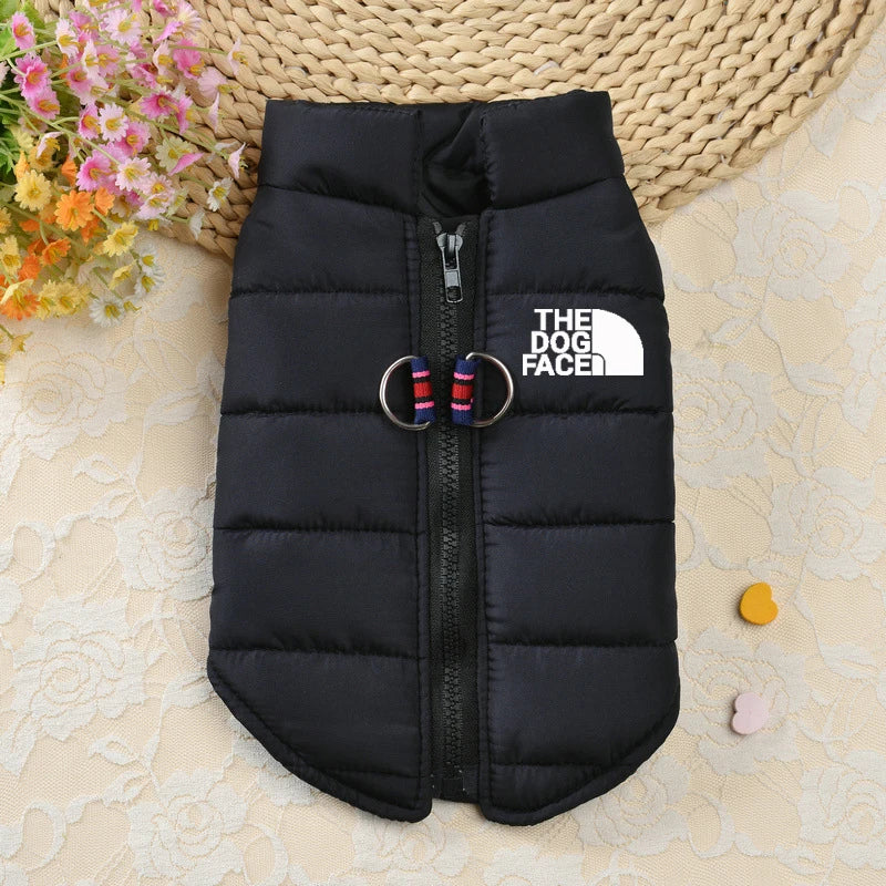 Waterproof Pet Clothes Winter Warm Jackets Coats Zipper Design French Bulldog for Small Medium Dogs Puppy Chihuahua