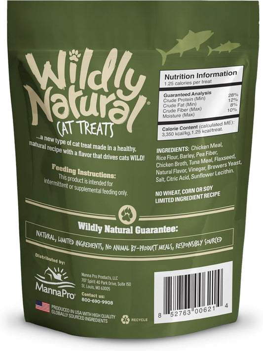 Crunchy Cat Treats, Healthy Cat Treats, Tuna Flavor, 2.5Oz