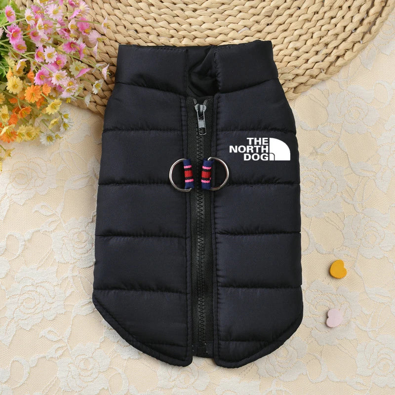 Waterproof Pet Clothes Winter Warm Jackets Coats Zipper Design French Bulldog for Small Medium Dogs Puppy Chihuahua