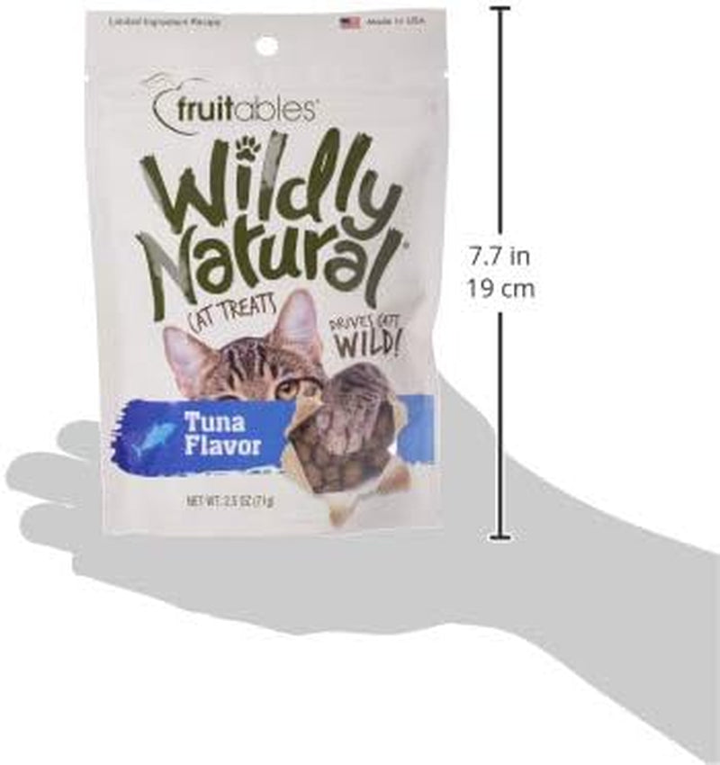 Crunchy Cat Treats, Healthy Cat Treats, Tuna Flavor, 2.5Oz
