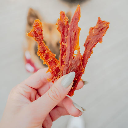 Gourmet Duck Breast Dog Jerky Treats, 2.5 Lbs