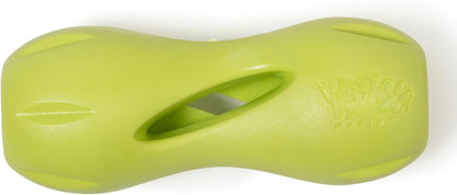 Zogoflex Qwizl Interactive Treat Dispensing Dog Puzzle Treat Toy for Dogs, Granny Smith, Large
