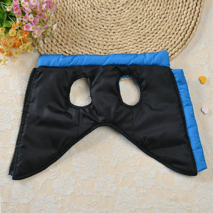 Waterproof Pet Clothes Winter Warm Jackets Coats Zipper Design French Bulldog for Small Medium Dogs Puppy Chihuahua