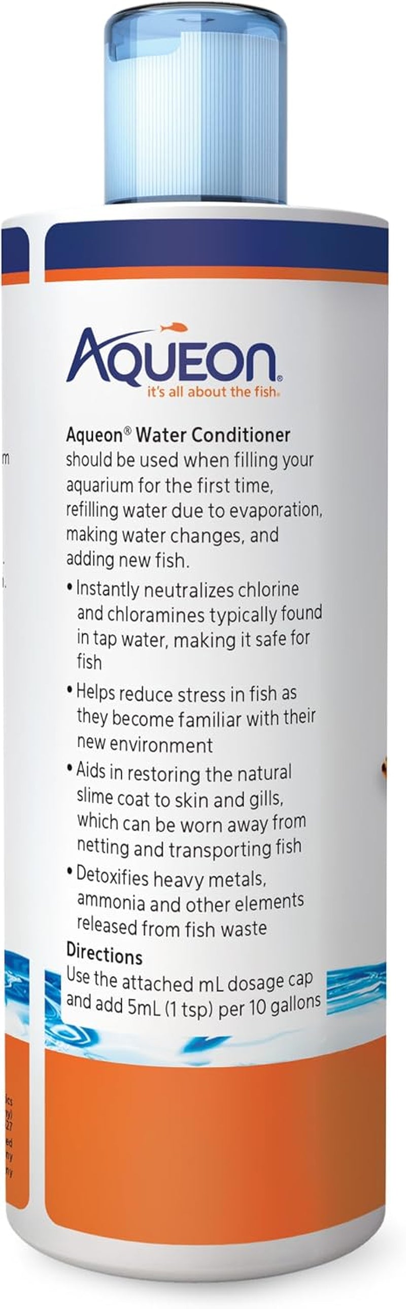 Fish Tank Water Conditioner Bottle, 16 Oz