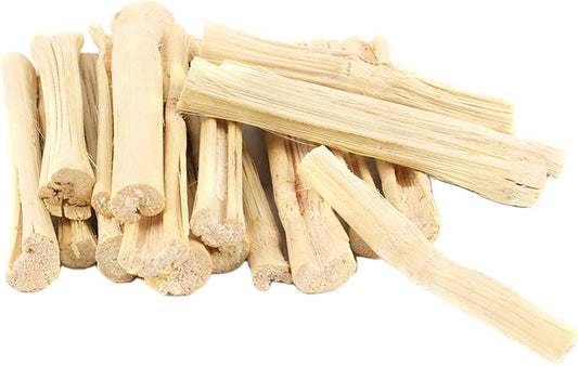 500G Sweet Bamboo Chews for Rabbits, Rabbit Chew Toys Bamboo Sticks