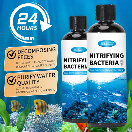 300Ml Nitrifying Bacteria Liquid Fish Tank Water Purifier Aquarium Fish Farming Medicine Supplies Fishbowl Water Treatment